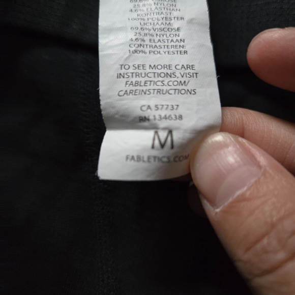 Bundle Of Fabletics Black And Dark Grey Legging Jogger Athletic Pants - Picture 5 of 14